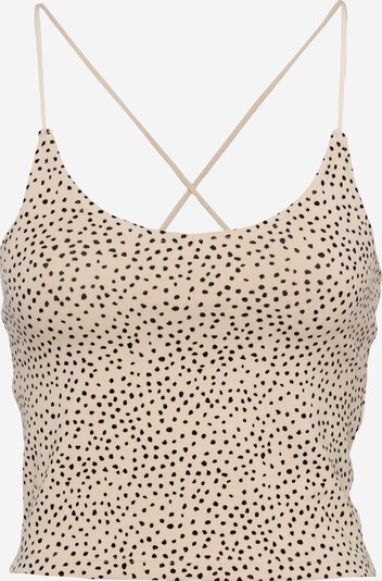 Top Abercrombie & Fitch pe bej / negru, Vizualizare produs