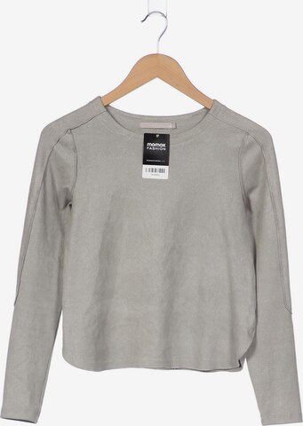 YAYA Sweatshirt & Zip-Up Hoodie in S in Grey: front