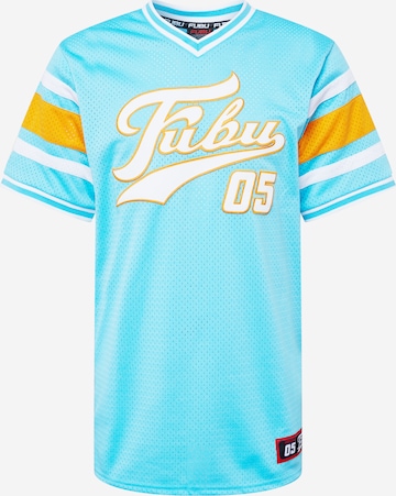 FUBU T-Shirt 'Varsity' in Blau: predná strana