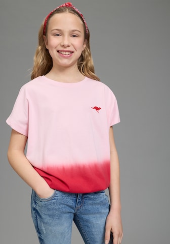 KangaROOS Shirt in Pink: front
