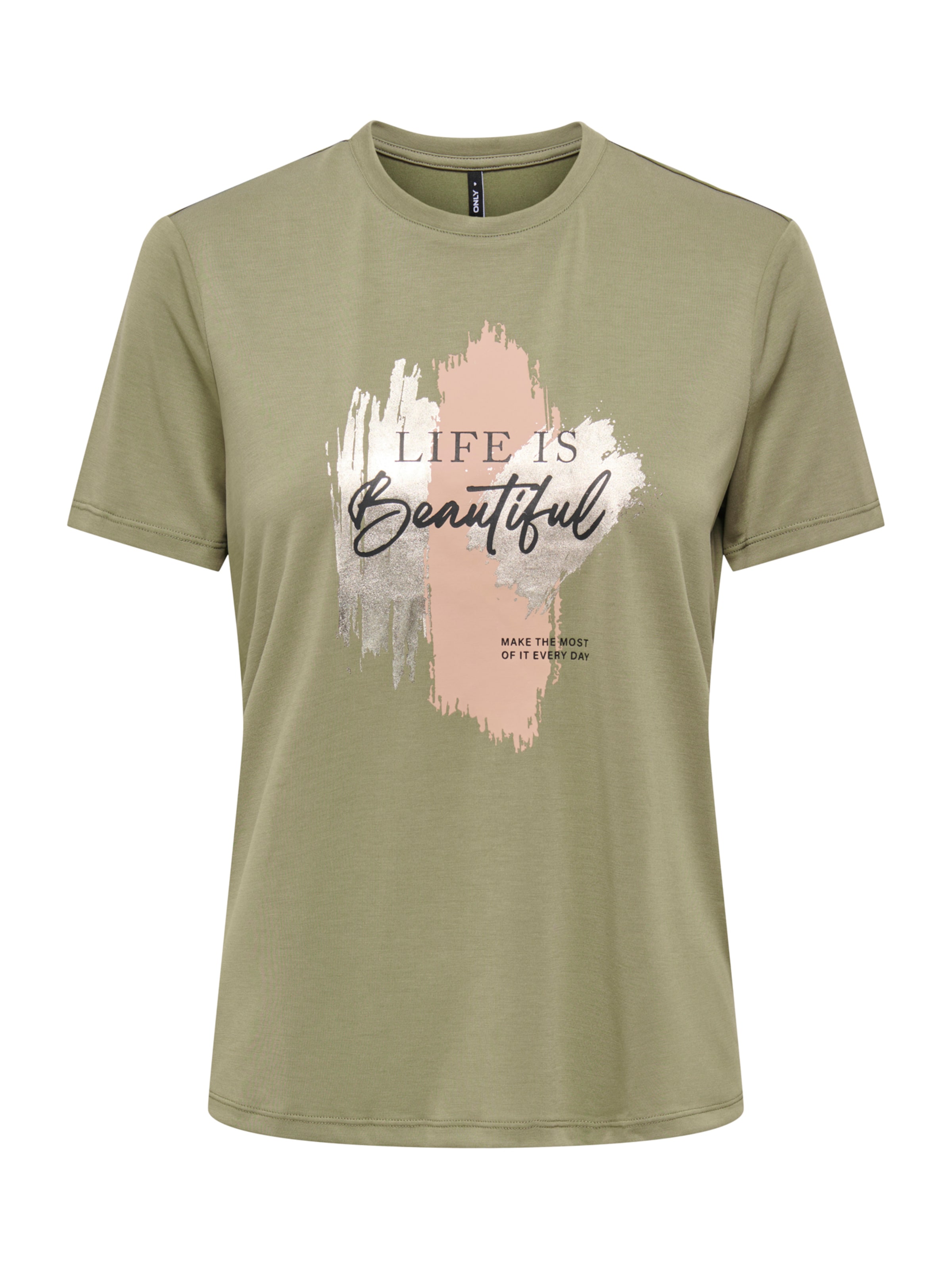 ONLY Μπλουζάκι 'ONLFREE' σε πράσινο: μπροστά