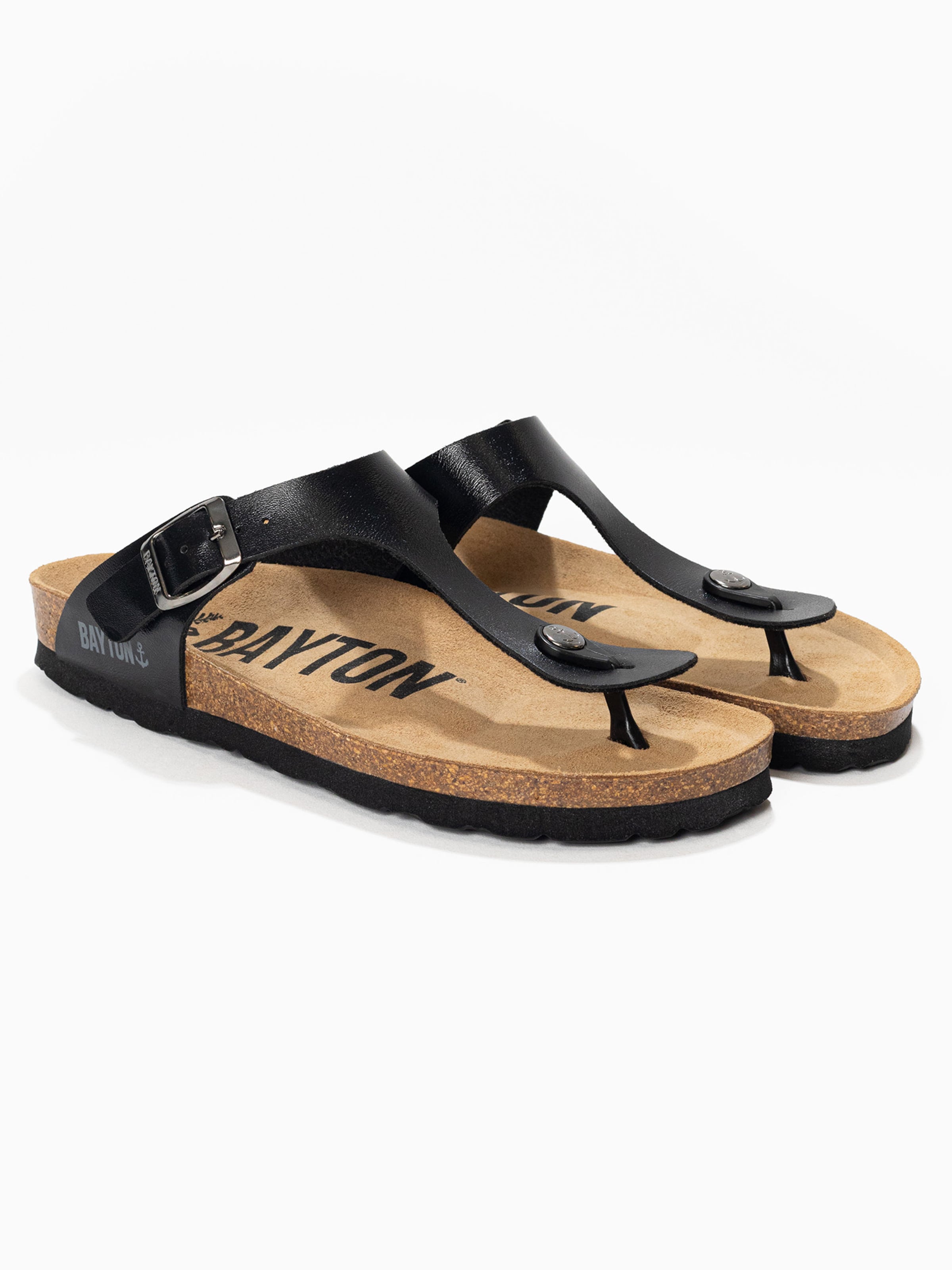 Bayton T-bar sandals 'CAIRNS' in Black