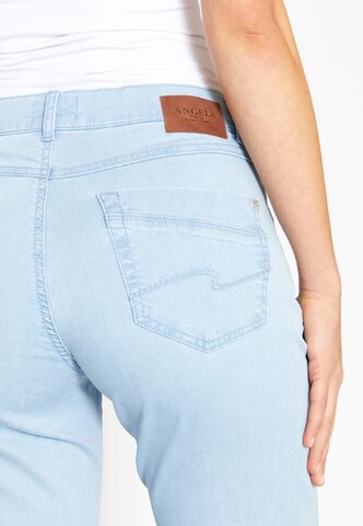 Angels Regular Straight-Leg Jeans 'Dolly' in Blau