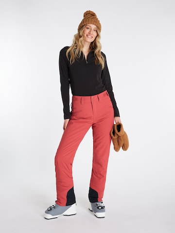 PROTEST Slim fit Workout Pants 'KENSINGTON' in Red