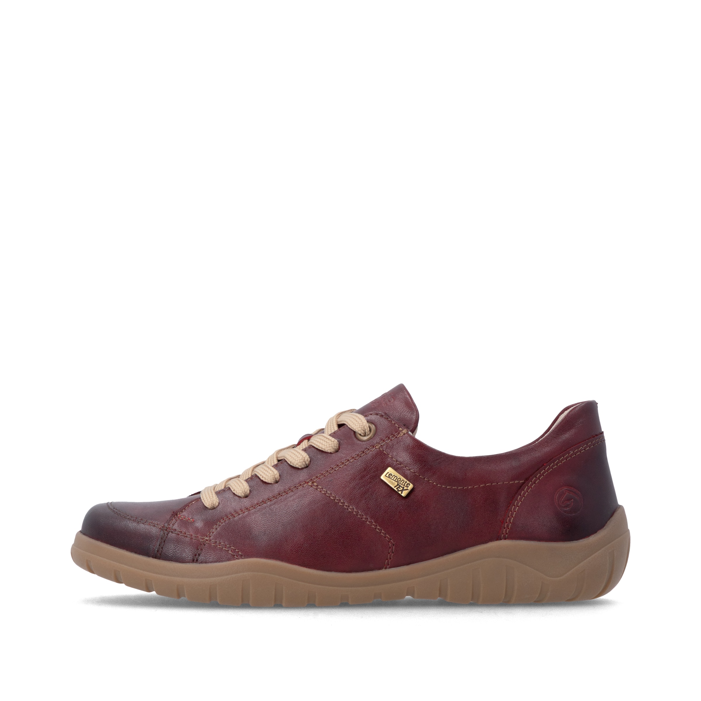 Chaussure de sport à lacets REMONTE en rouge
