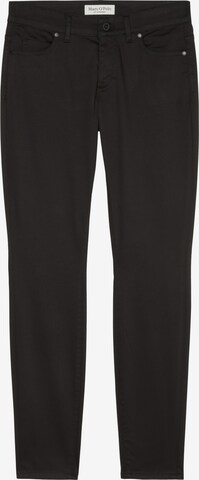 Coupe slim Pantalon 'Alby' Marc O'Polo en noir : devant