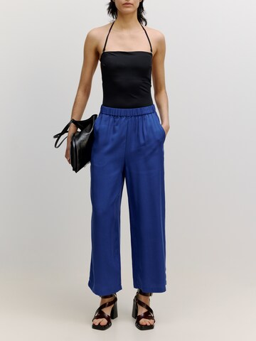 EDITED Wide leg Trousers 'Nona' in Blue