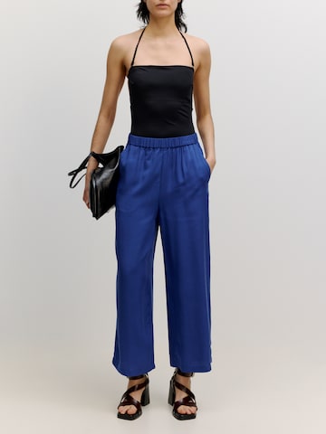 EDITED Zvonové kalhoty Kalhoty 'Nona' – modrá