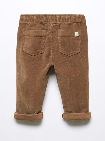 MANGO KIDS Regular Pants 'MORITZ' in Brown