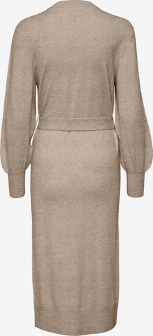 ONLY Knitted dress 'Nelly' in Beige