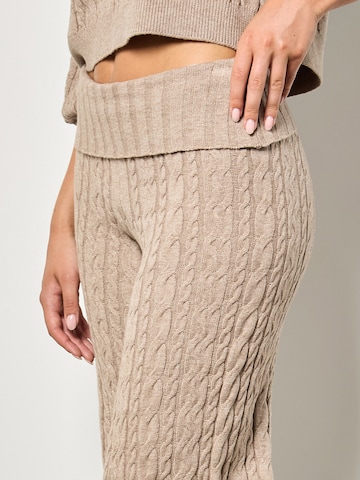 Apricot Wide leg Broek in Beige