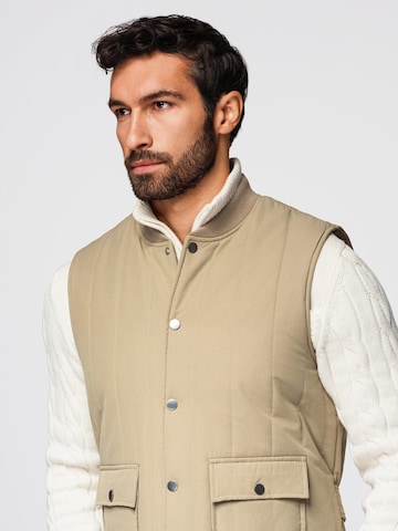 Ombre Bodywarmer 'Heritage' in Groen