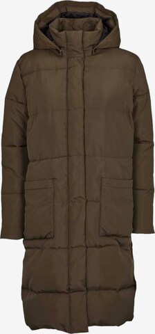 Manteau d’hiver 'Dagmar' basic apparel en vert : devant