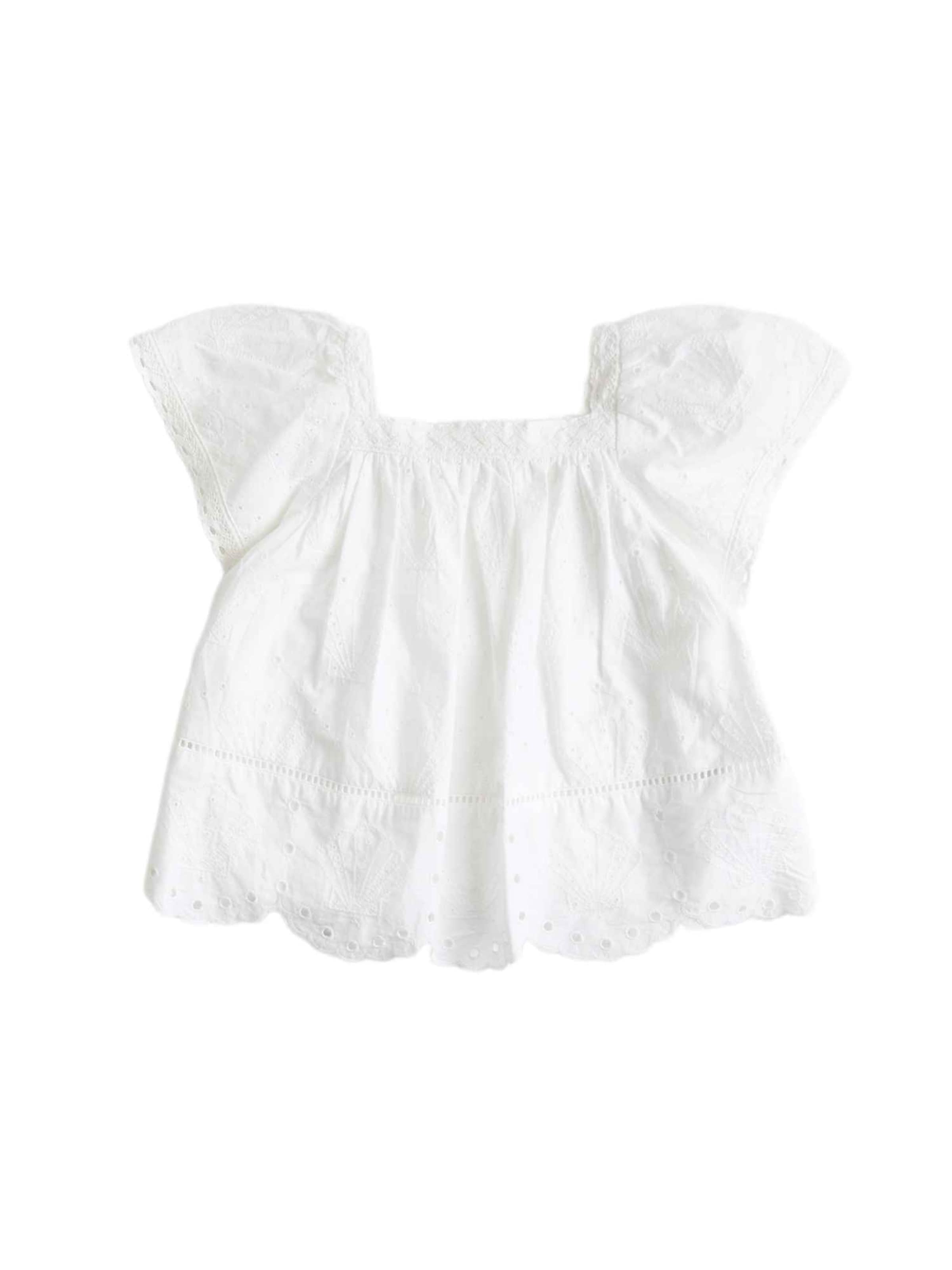 Marks & Spencer Top in Wit: voorkant