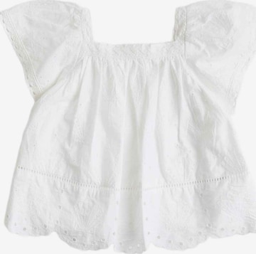 Top di Marks & Spencer in bianco: frontale