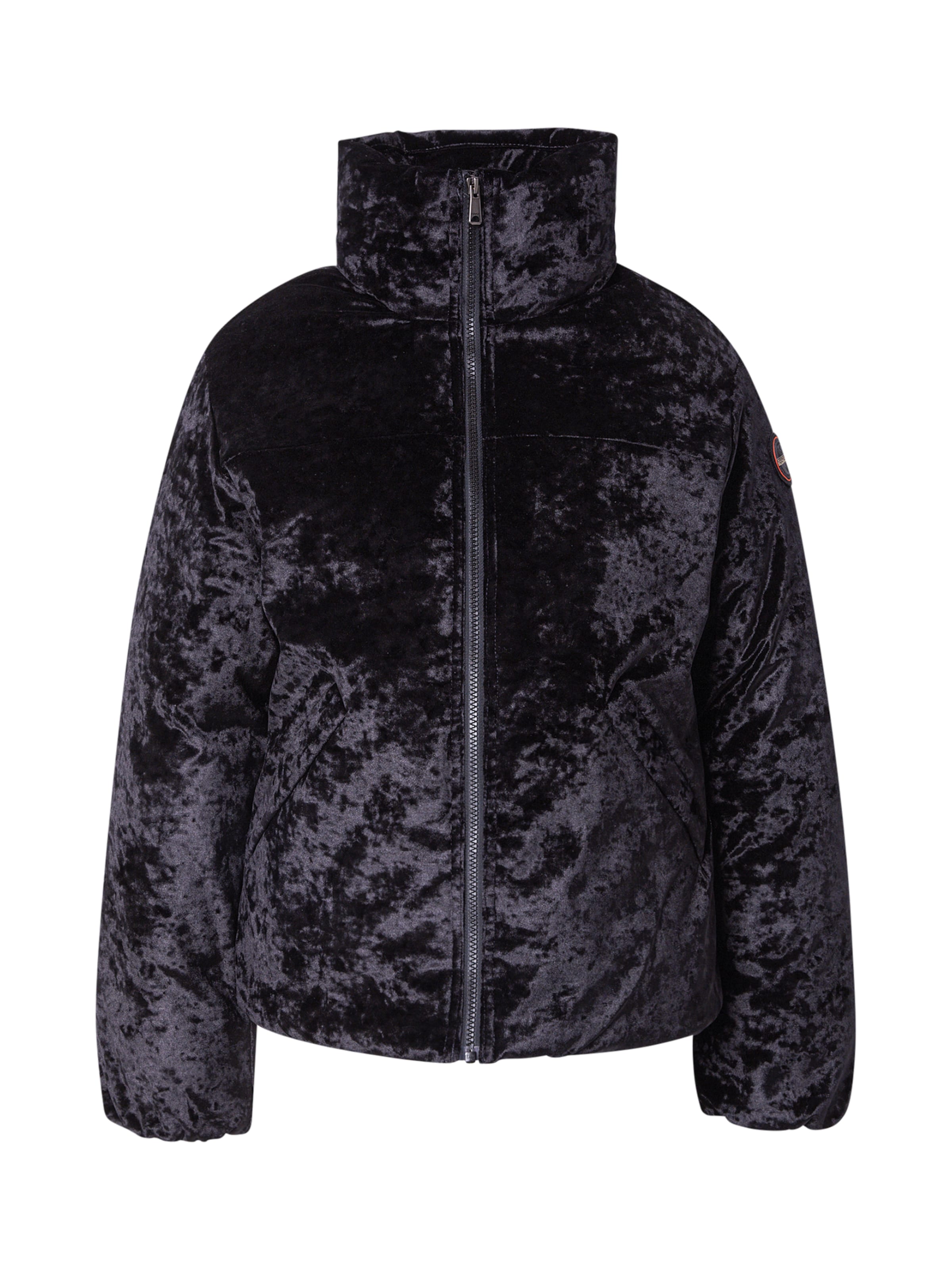 NAPAPIJRI - Casaco meia-estação &#x27;ALINES&#x27; em preto: frente