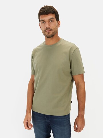 CAMEL ACTIVE T-Shirt aus Organic Cotton in Grün: Vorderseite