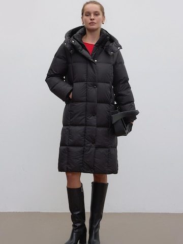 Estro Between-season jacket '6988' in Black: front