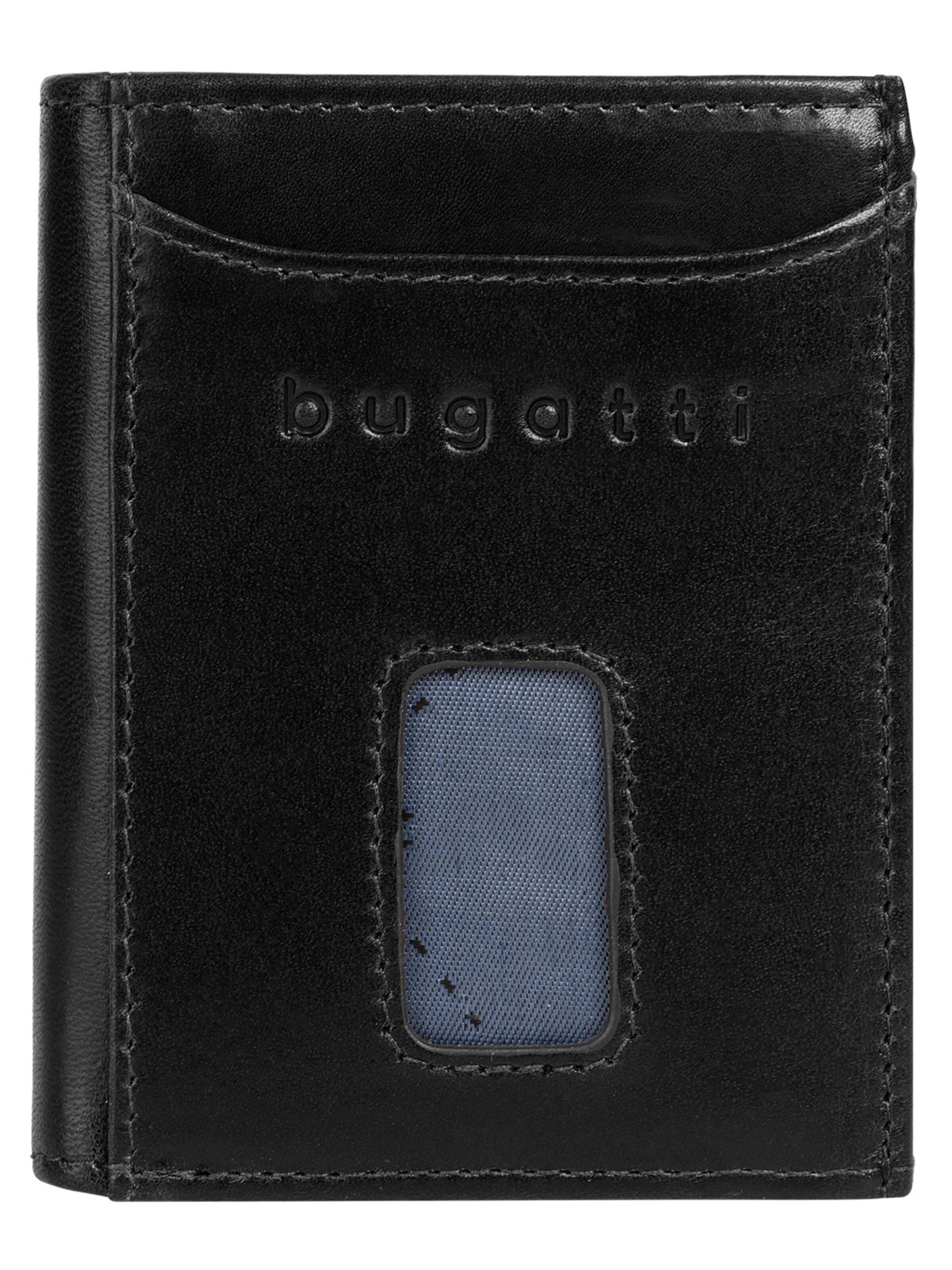 Porte-monnaies 'BUGATTI Geldbörse' bugatti en noir : devant