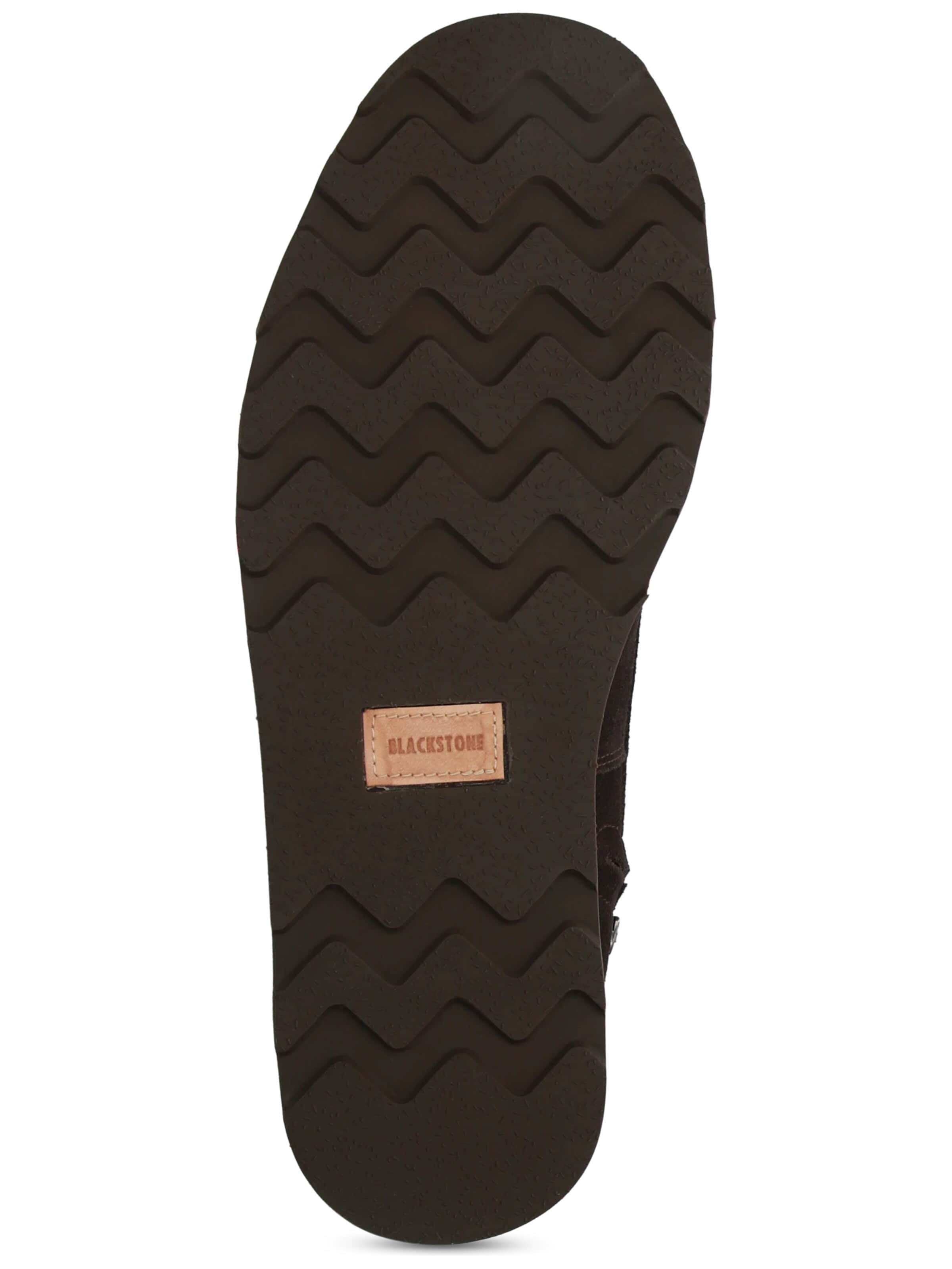 BLACKSTONE - Botas con cordones 'PERIDOT ASHER HIGH' en marrón