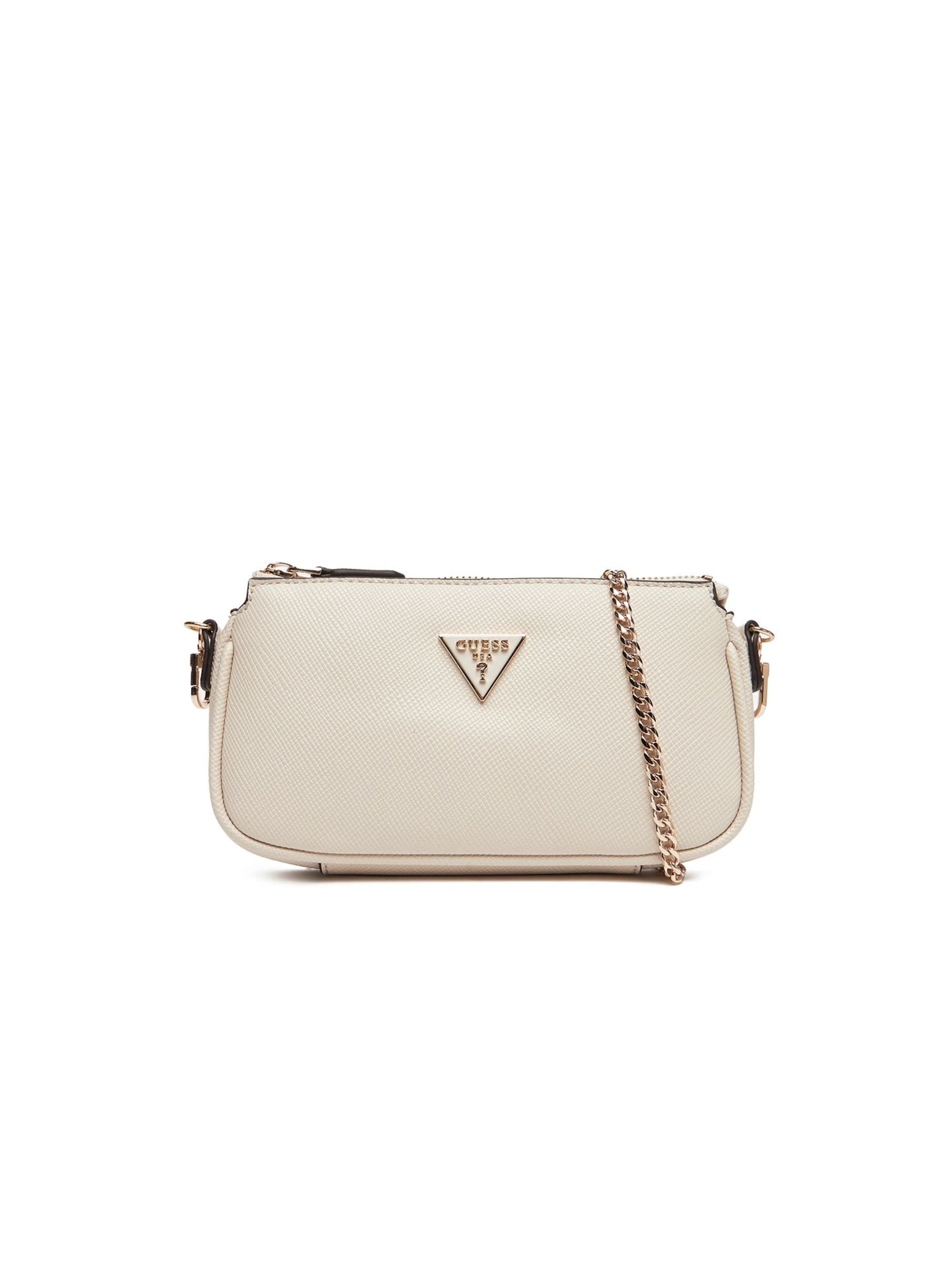 GUESS Schoudertas 'Noelle Ii Dbl' in Beige