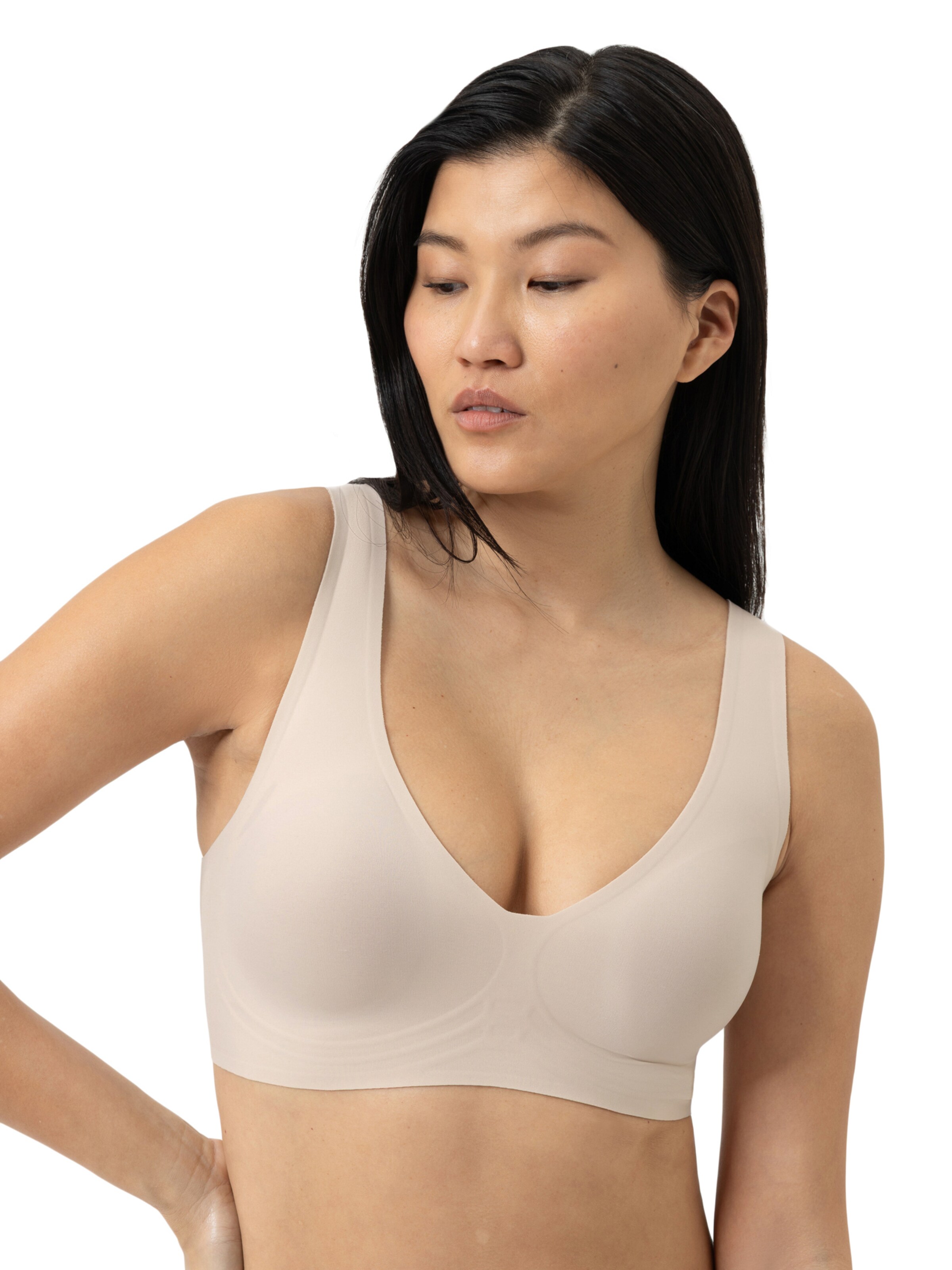 Mey Triangel Bustier in Beige