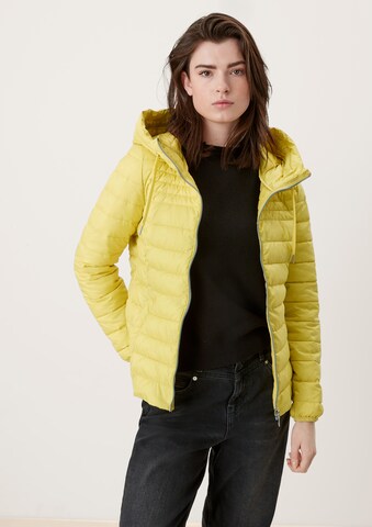 s.Oliver Between-Season Jacket in Yellow: front