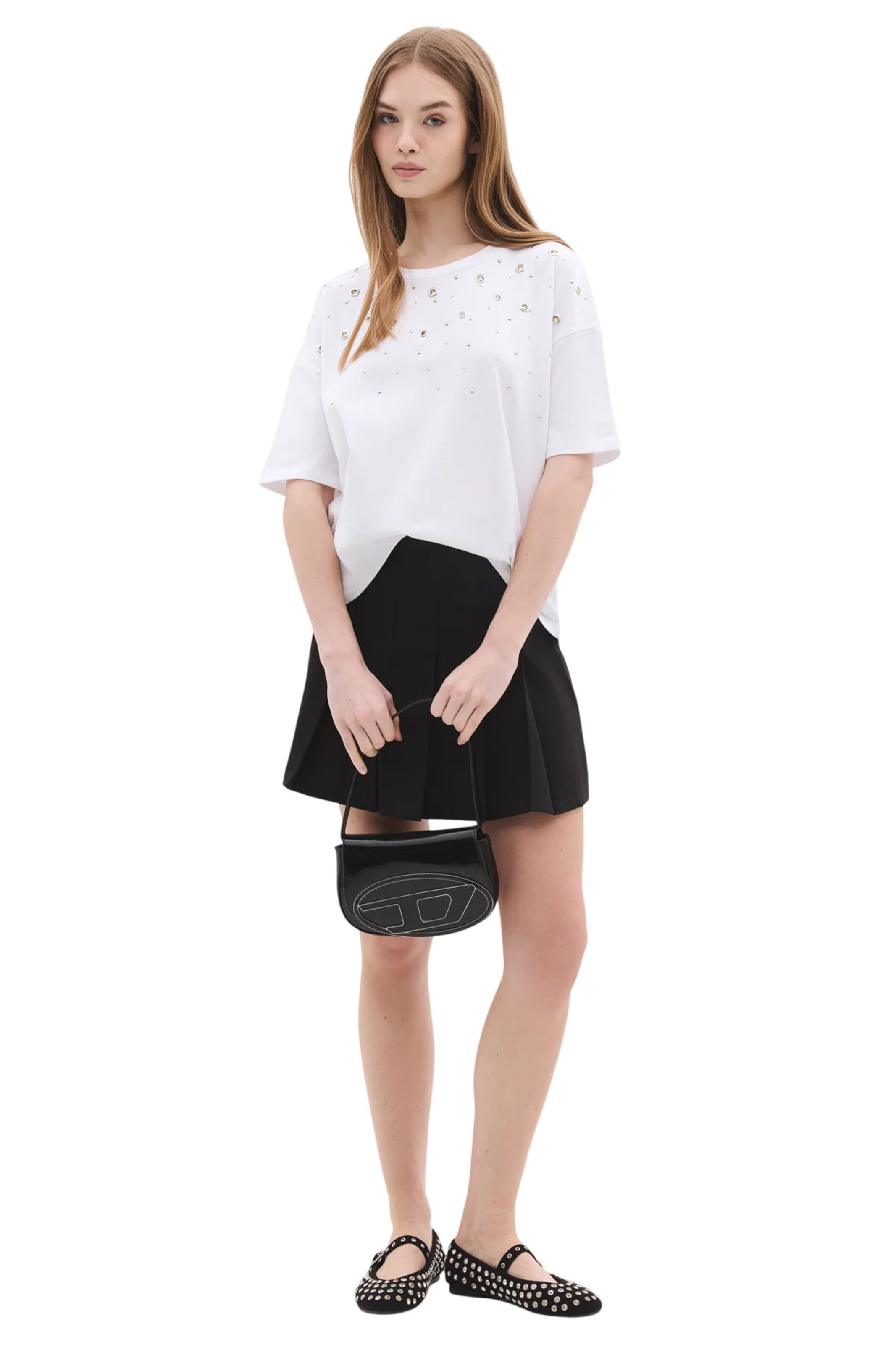 No Matter What Shirt in White: front