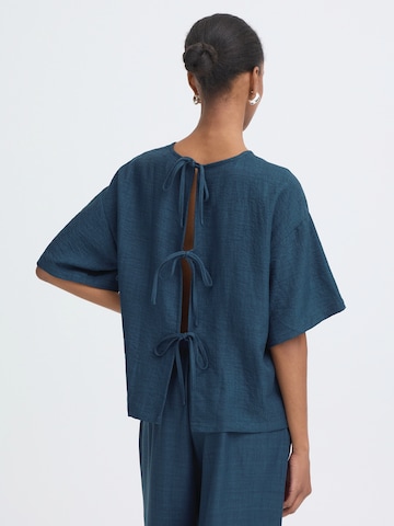 ICHI Shirt 'IHKATICO' in Blauw