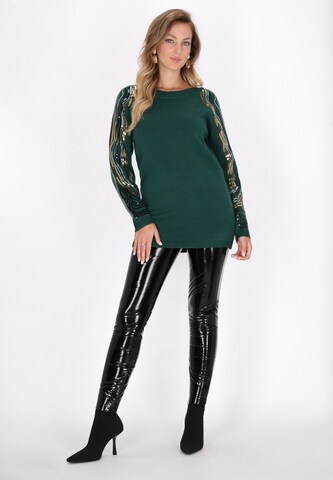 faina Trui in Groen