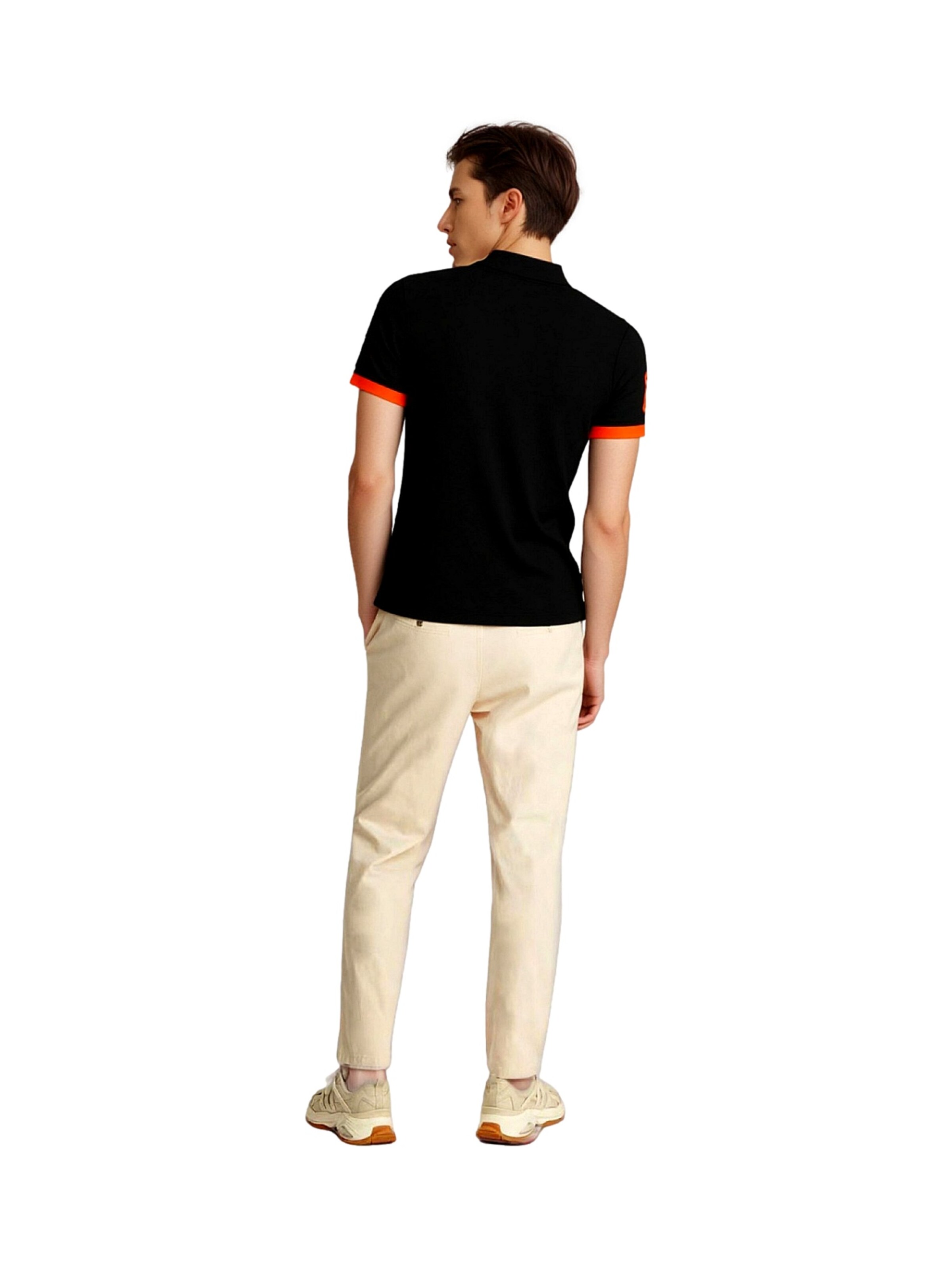 U.S. POLO ASSN. Shirt 'Big DBH no 3' in Zwart