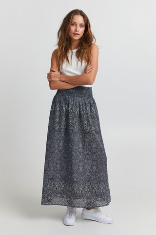 PULZ Jeans Skirt in Blue