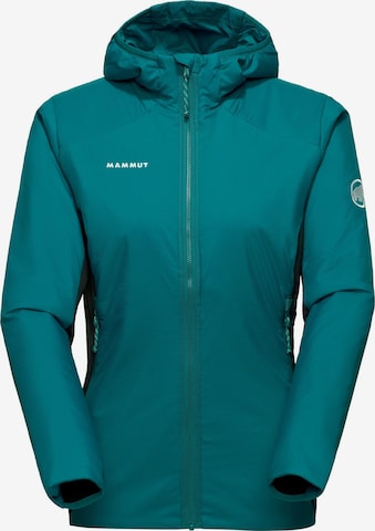 MAMMUT Outdoor Jacket in Green: front