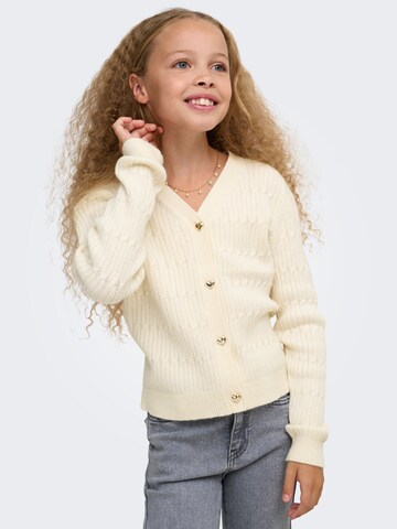 Cardigan 'KOGKATIA' ONLY GIRLS en beige
