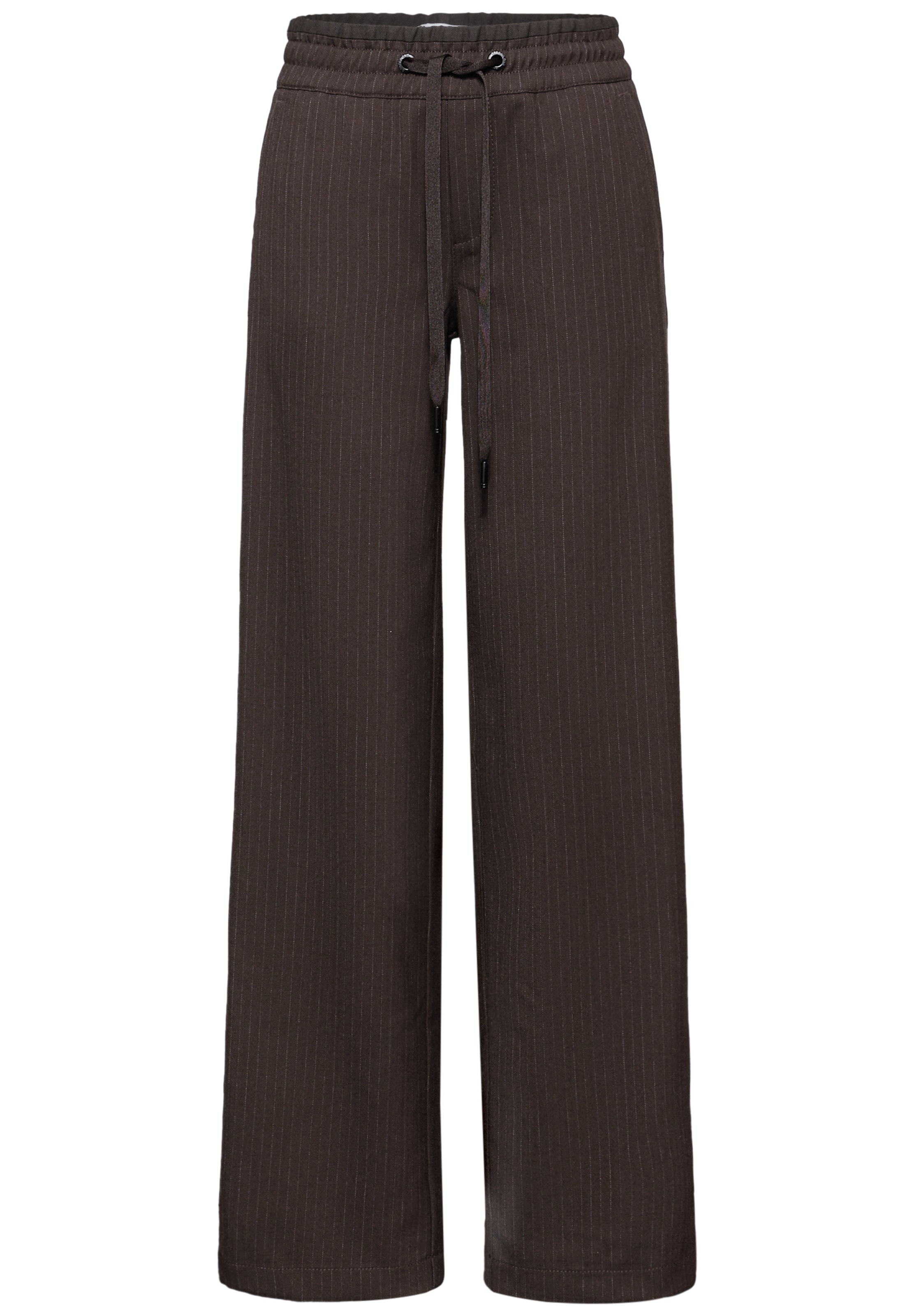 Street One Studio Loosefit Hose in Braun: Vorderseite