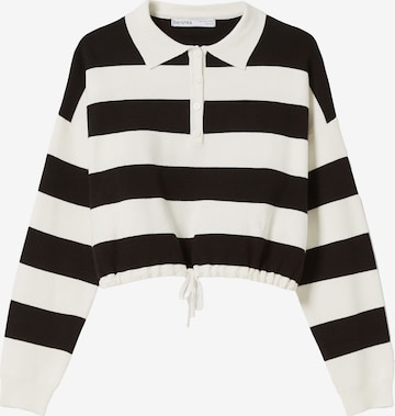 Bershka Pullover in Weiß: predná strana