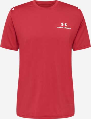 UNDER ARMOUR Funktionsshirt 'Rush Energy' in Rot: predná strana