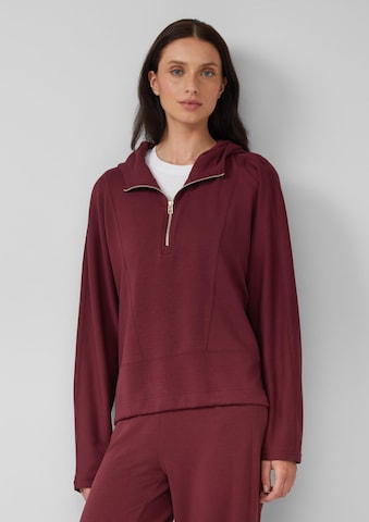 s.Oliver Sweatshirt in Rood: voorkant