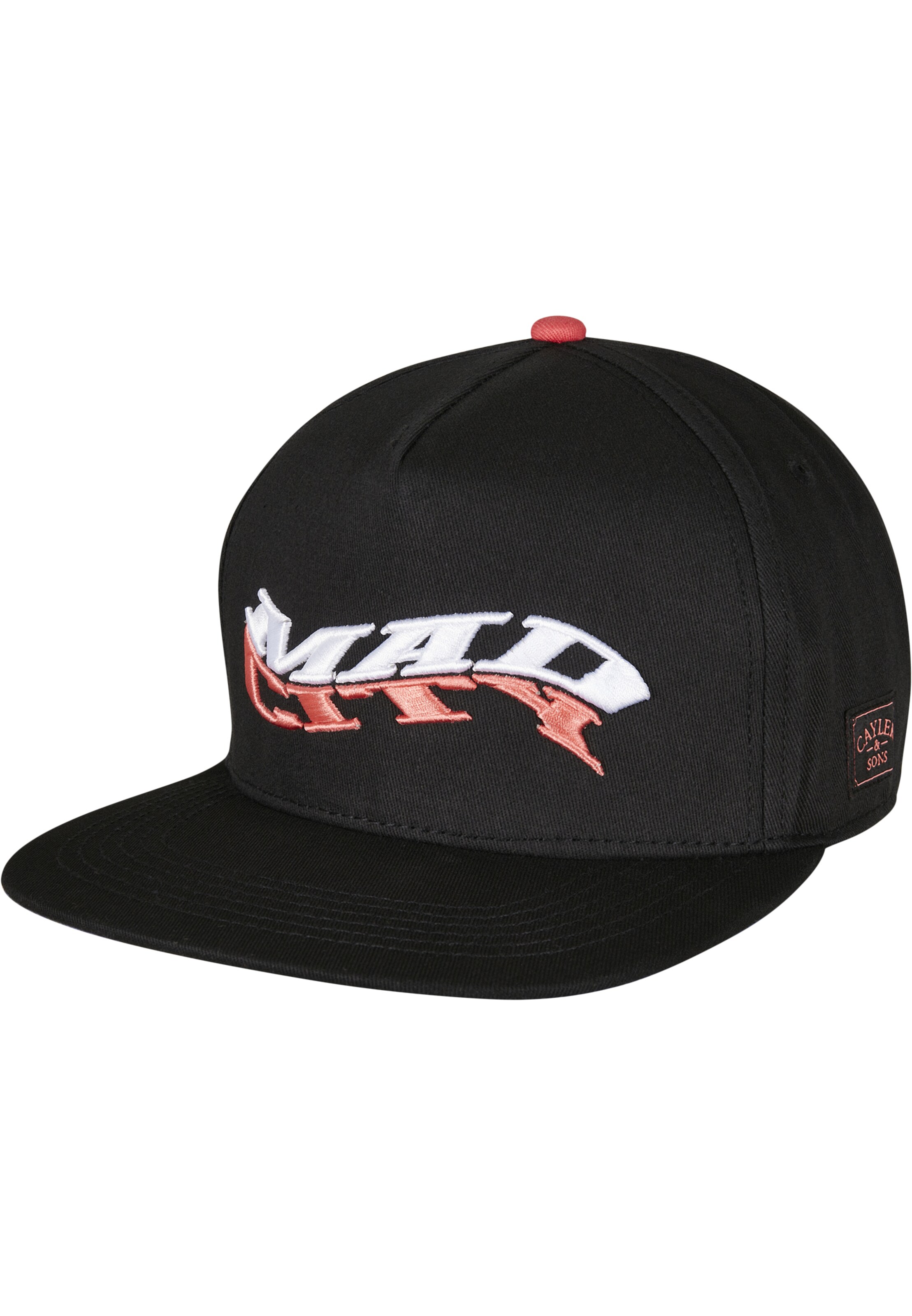 Cayler & Sons Cap 'Mad City' in Black: front