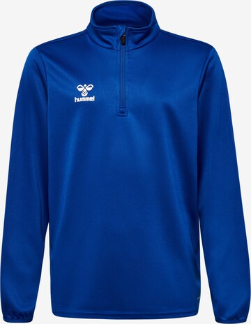 Hummel Athletic Sweatshirt in Blue: front