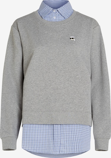 Karl Lagerfeld Collegepaita värissä sininen / meleerattu harmaa, Tuotenäkymä