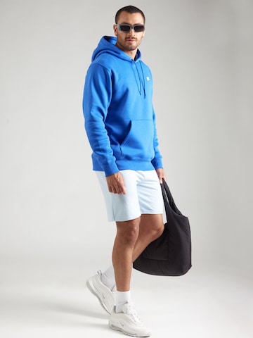 Nike Sportswear Sweatshirt 'CLUB' in Blue