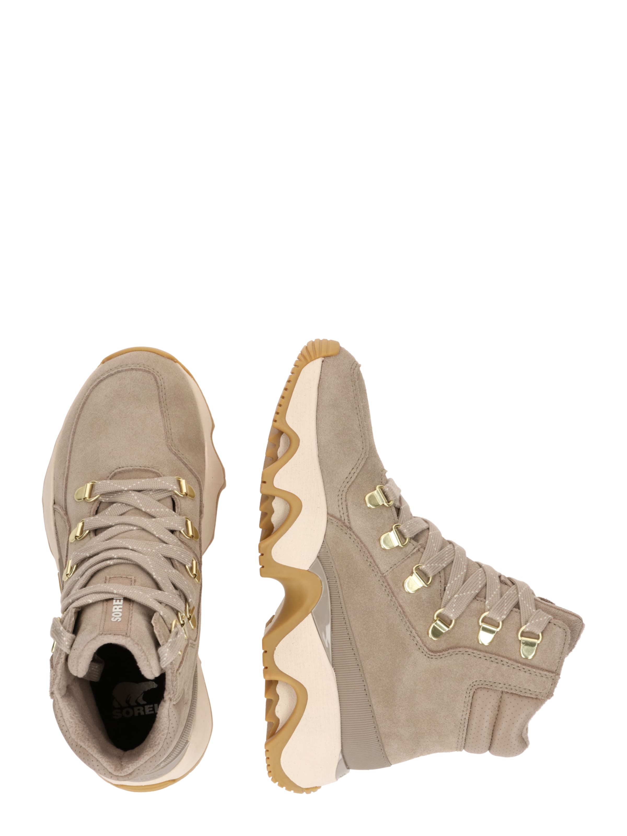 SOREL Stövlett med snörning 'Kinetic Impact Conquest Plus' i brun