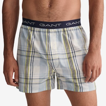 Boxers GANT en bleu : devant