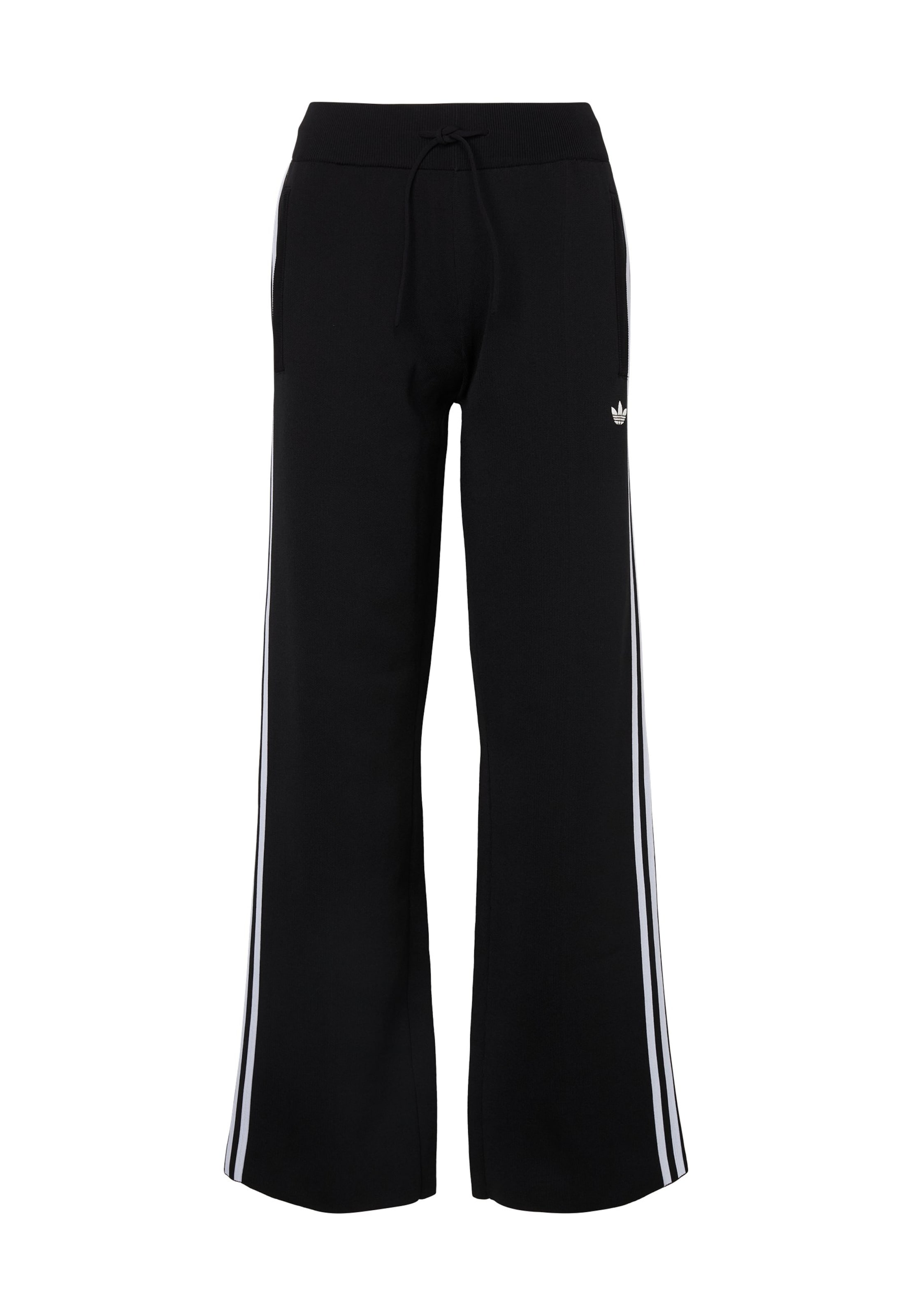ADIDAS ORIGINALS regular Παντελόνι σε μαύρο: μπροστά