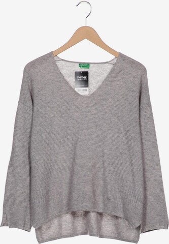 UNITED COLORS OF BENETTON Sweater & Cardigan in S in Grey: front