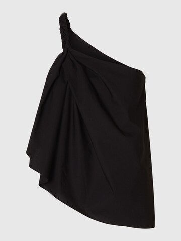 Haut SELECTED en noir : devant