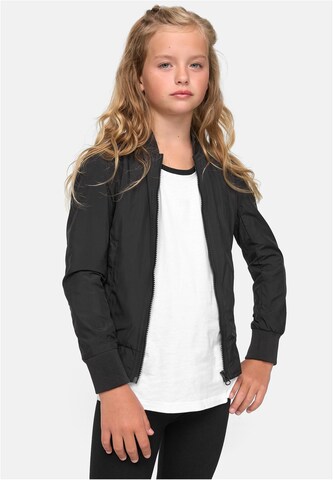 Urban Classics Between-Season Jacket in Black: front