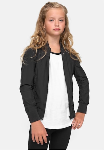 Urban Classics Between-Season Jacket in Black: front