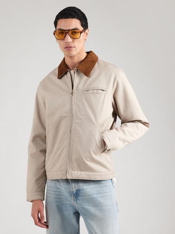 Veste mi-saison 'JORNORREBRO' JACK & JONES en beige : devant
